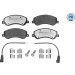 Bremsklötze VA Platinum | FORD Transit 06 | 025 244 8419/PD Bremsklötze VA Platinum | FORD Transit 06 | 025 244 8419/PD
