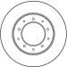 Bremsscheibe Land Rover T. Def | DF1802 Bremsscheibe Land Rover T. Def | DF1802