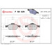 BREMBO Bremsklötze VA | RENAULT Laguna, Twingo 01-15 | P 68 029 BREMBO Bremsklötze VA | RENAULT Laguna, Twingo 01-15 | P 68 029