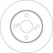 82 482 035 Bremsscheibe HA | TOYOTA Corolla (prod.i.GB) 00 | DF4827 82 482 035 Bremsscheibe HA | TOYOTA Corolla (prod.i.GB) 00 | DF4827