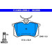 Bremsbelagsatz Vw T. Golf/Vento/Passat/Polo/A4/A6/Renault 88-05 | 13.0460-2886.2 Bremsbelagsatz Vw T. Golf/Vento/Passat/Polo/A4/A6/Renault 88-05 | 13.0460-2886.2