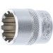 BGS Steckschlüssel-Einsatz Gear Lock | Antrieb Innenvierkant 10 mm (3/8"""") | SW 18 mm | 10318 BGS Steckschlüssel-Einsatz Gear Lock | Antrieb Innenvierkant 10 mm (3/8"""") | SW 18 mm | 10318