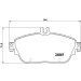 BREMBO Bremsklötze Xtra VA | MERCEDES A, B- Klasse 11 | P 50 093X BREMBO Bremsklötze Xtra VA | MERCEDES A, B- Klasse 11 | P 50 093X