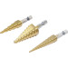 BGS HSS-Stufenbohrer-Satz | 3 - 20 mm | 3-tlg | 1616 BGS HSS-Stufenbohrer-Satz | 3 - 20 mm | 3-tlg | 1616