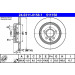 Bremsscheibe Ford T. C-Max/Focus 04-12 Power Disc | 24.0311-0158.1 Bremsscheibe Ford T. C-Max/Focus 04-12 Power Disc | 24.0311-0158.1