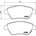 BREMBO Bremsklötze VA | FIAT Doblo OPEL Corsa 06-14 | P 59 051 BREMBO Bremsklötze VA | FIAT Doblo OPEL Corsa 06-14 | P 59 051