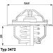 Thermostat, Kühlmittel | 3472.87D Thermostat, Kühlmittel | 3472.87D
