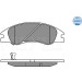 Bremsbelagsatz Kia P. Cerato 04- Mit Sensor | 025 242 1817/W Bremsbelagsatz Kia P. Cerato 04- Mit Sensor | 025 242 1817/W