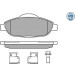 Bremsbelagsatz Peugeot S. 308/3008/5008 07 | 025 246 6017/PD Bremsbelagsatz Peugeot S. 308/3008/5008 07 | 025 246 6017/PD
