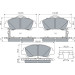Bremsbelag | HYUNDAI i10 13 | 0 986 494 760 Bremsbelag | HYUNDAI i10 13 | 0 986 494 760