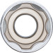 BGS Steckschlüssel-Einsatz Super Lock, tief | Antrieb Innenvierkant 12,5 mm (1/2"""") | SW 21 mm | 2951