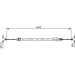 Handbremsseil re | PEUGEOT 406 96 | 1987477573 Handbremsseil re | PEUGEOT 406 96 | 1987477573