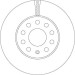 Bremsscheibe Skoda P. Octavia 1.0-2.0 12 TRW SINGLE DF6903S