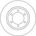 Bremsscheibe Toyota P. Landcr | DF4115 Bremsscheibe Toyota P. Landcr | DF4115