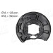 BREMSANKERBLECH H R | MERCEDES W211 E-KLASSE 3,02-3,09 | 3528878 BREMSANKERBLECH H R | MERCEDES W211 E-KLASSE 3,02-3,09 | 3528878