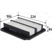 VALEO Luftfilter | 585212 VALEO Luftfilter | 585212