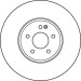 Bremsscheibe Chrysler P. Crossfire 3.2 04-07 | DF6074S Bremsscheibe Chrysler P. Crossfire 3.2 04-07 | DF6074S