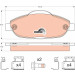 Bremsklötze VA | PEUGEOT 308,3008 07 | GDB1761 Bremsklötze VA | PEUGEOT 308,3008 07 | GDB1761