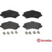 BREMBO Bremsklötze VA | FIAT Freemont VW Routan 08-16 | P 11 025 BREMBO Bremsklötze VA | FIAT Freemont VW Routan 08-16 | P 11 025