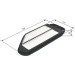 Luftfilter | CHEVROLET,DAEWOO | F 026 400 349 Luftfilter | CHEVROLET,DAEWOO | F 026 400 349