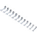 BGS Ratschenring-Maulschlüssel-Satz | kurz | abwinkelbar | SW 8 - 19 mm | 12-tlg | 6543 BGS Ratschenring-Maulschlüssel-Satz | kurz | abwinkelbar | SW 8 - 19 mm | 12-tlg | 6543
