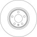Bremsscheibe Audi S. A6/A8 2.0-6.0 Quattro 04-11 TRW SINGLE DF4358S