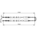 Handbremsseil | OPEL Astra H Caravan 04 | 1987477934 Handbremsseil | OPEL Astra H Caravan 04 | 1987477934