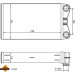 NRF Wärmetauscher, Innenraumheizung 54369 EASY FIT