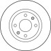 Bremsscheibe Citroen P. Berlin | DF2808