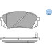 Bremsbelagsatz Kia P. Carens 06-/Ix35 10-/Sportage 04- Mit Sensor | 025 245 0116/W Bremsbelagsatz Kia P. Carens 06-/Ix35 10-/Sportage 04- Mit Sensor | 025 245 0116/W