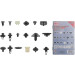 BGS Kfz-Befestigungsclip-Sortiment für Nissan | 408-tlg | 9143 BGS Kfz-Befestigungsclip-Sortiment für Nissan | 408-tlg | 9143
