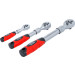 BGS Umschaltknarren-Satz | ausziehbar | Abtrieb Außenvierkant 6,3 mm (1/4"""") - 10 mm (3/8"""") - 12,5 mm (1/2"""") | 3-tlg | 72113 BGS Umschaltknarren-Satz | ausziehbar | Abtrieb Außenvierkant 6,3 mm (1/4"""") - 10 mm (3/8"""") - 12,5 mm (1/2"""") | 3-tlg | 72113
