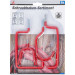 BGS Wand- und Decken-Schraubhaken-Sortiment | 8-tlg | 88308 BGS Wand- und Decken-Schraubhaken-Sortiment | 8-tlg | 88308