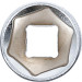 BGS Steckschlüssel-Einsatz Sechskant | Antrieb Innenvierkant 10 mm (3/8"""") | SW 19 mm | 10619 BGS Steckschlüssel-Einsatz Sechskant | Antrieb Innenvierkant 10 mm (3/8"""") | SW 19 mm | 10619
