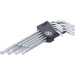 BGS Winkelschlüssel-Satz lang T-Profil (für Torx) T10 - T50 9-tlg BGS Do it yourself 816