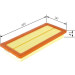 Luftfilter | CITROEN,FIAT,PEUGEOT | F 026 400 382 Luftfilter | CITROEN,FIAT,PEUGEOT | F 026 400 382