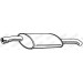 52 / Auspufftopf Hinten | OPEL Kadett E Kat | 7981 52 / Auspufftopf Hinten | OPEL Kadett E Kat | 7981