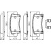Bremsklötze | CHEVROLET,OPEL | 0 986 494 586 Bremsklötze | CHEVROLET,OPEL | 0 986 494 586