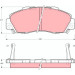 Bremsbelagsatz Honda P. Cr-V/Accord | GDB995 Bremsbelagsatz Honda P. Cr-V/Accord | GDB995