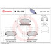 BREMBO Bremsklötze VA | HYUNDAI Elantra, Ioniq 10 | P 30 107 BREMBO Bremsklötze VA | HYUNDAI Elantra, Ioniq 10 | P 30 107