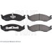 Bremsbelagsatz Jeep P. Cherokee/Wrangler 2.1-5.9 4X4 84-01 | ADG04229 Bremsbelagsatz Jeep P. Cherokee/Wrangler 2.1-5.9 4X4 84-01 | ADG04229