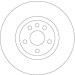 Bremsscheibe Peugeot P. 807/C8 | DF4257 Bremsscheibe Peugeot P. 807/C8 | DF4257