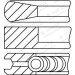 GOETZE ENGINE Kolbenringsatz | 08-152900-10 GOETZE ENGINE Kolbenringsatz | 08-152900-10