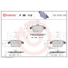 BREMBO Bremsklötze VA | AUDI Q3 SEAT Alhambra VW 10 | P 85 112 BREMBO Bremsklötze VA | AUDI Q3 SEAT Alhambra VW 10 | P 85 112