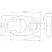 BGS Hahnenfußschlüssel | Antrieb Innenvierkant 20 mm (3/4"""") | SW 38 mm | 1759-38 BGS Hahnenfußschlüssel | Antrieb Innenvierkant 20 mm (3/4"""") | SW 38 mm | 1759-38