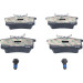 Bremsbelagsatz Vw T. Lupo/Polo 1,2-1,8 99-09 | 13.0460-2864.2 Bremsbelagsatz Vw T. Lupo/Polo 1,2-1,8 99-09 | 13.0460-2864.2
