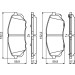 Bremsklötze VA | KIA Sorento 15 | 0 986 494 827 Bremsklötze VA | KIA Sorento 15 | 0 986 494 827