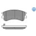 Bremsbelagsatz Mazda S. 6 2.0-2.3 02-07 Mit Sensor | 025 240 4618/W Bremsbelagsatz Mazda S. 6 2.0-2.3 02-07 Mit Sensor | 025 240 4618/W