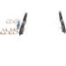 Bremsklötze | AUDI,SEAT,SKODA,VW | 0 986 494 595 Bremsklötze | AUDI,SEAT,SKODA,VW | 0 986 494 595
