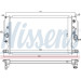 Wasserkühler PKW | Toyota Avensis Verso 2.2 D 08 | 646875 Wasserkühler PKW | Toyota Avensis Verso 2.2 D 08 | 646875